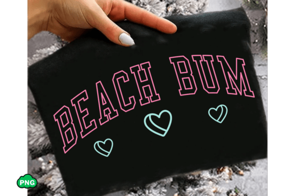 Beach Bum SVG, Retro Summer SVG Shirt