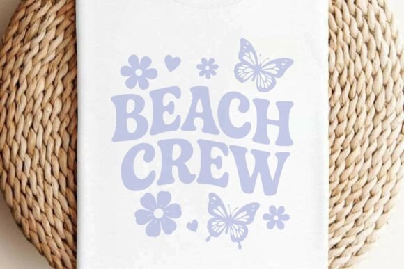 Beach Crew SVG Review: Retro Vibes for Embroidery