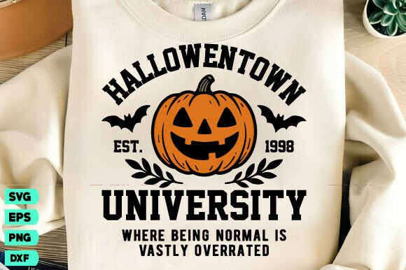 Halloweentown 1998 SVG, Retro Fall Svg