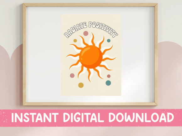 Radiate Positivity Retro Sun SVG Review