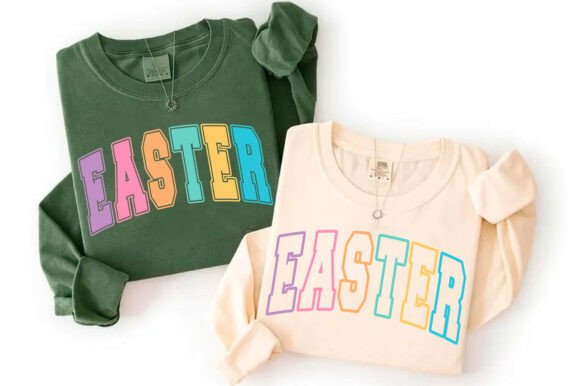 Retro Easter SVG, Easter PNG Review