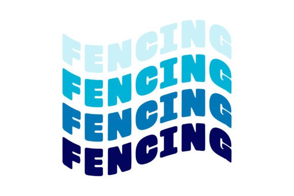 Retro Fencing SVG T-Shirt Design Vector Review