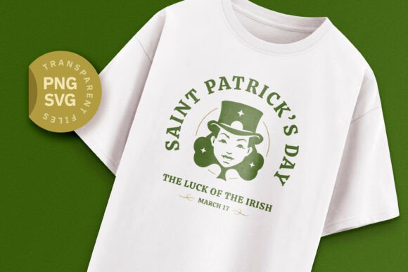 St. Patrick’s Day Retro Woman SVG Review