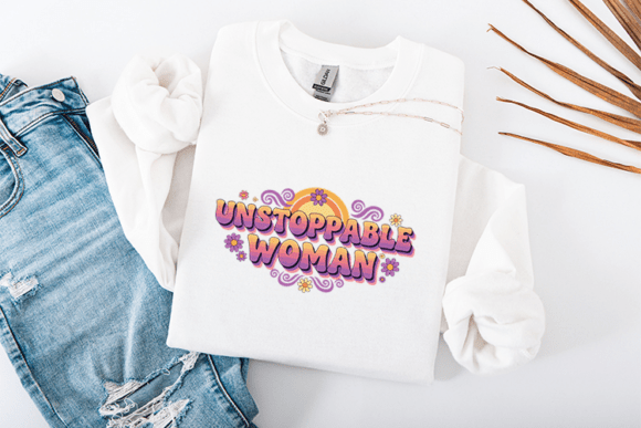 Unstoppable Woman SVG Retro Groovy Review