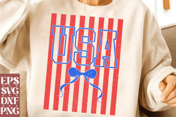 USA Bow SVG Retro America Embroidery Review